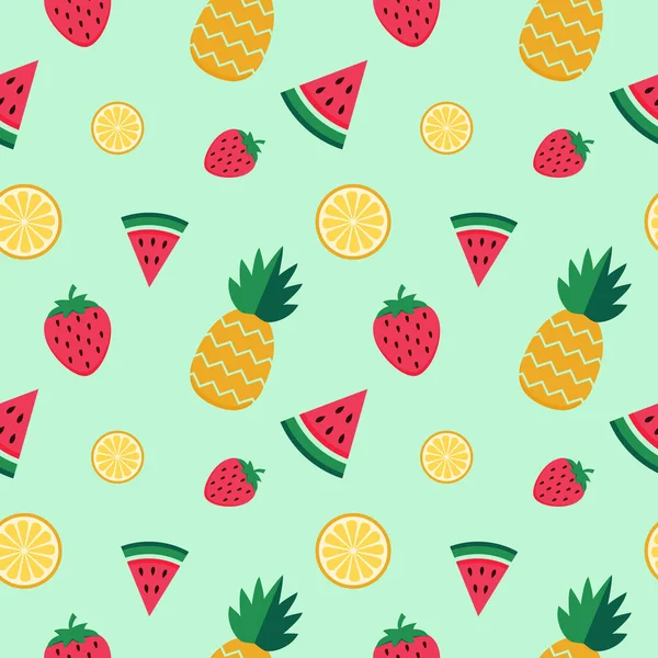 Karpuzlu, çilekli, limonlu ve ananaslı parlak yaz renkleri.