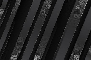 Gümüş parçacıkları yarım ton efektli parlak parlak bir arka plan. Cazibe sunumu, afişi veya web sitesi için düz çizgiler geometrik arkaplan