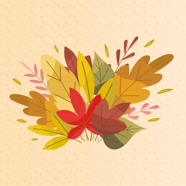 Herbst Hintergrund Mit Goldenem Ahorn Und Eichenblättern Vector Papier Illustration — Stockvektor