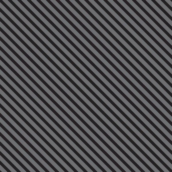 Simple Seamless Striped Pattern Straight Diagonal Lines Black Gray Texture — Stock Vector