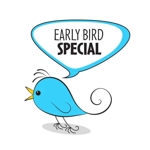 Early Bird Özel İndirim etkinliği afişi veya poster