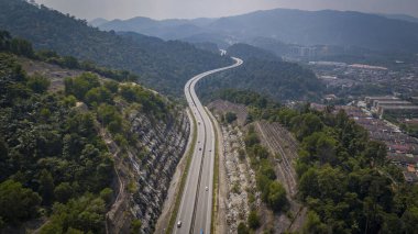 Rawang, Malezya 'da sürdürülebilir yeşil çevre dostu otoyol