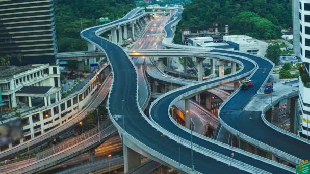 Kuala Lumpur Maleisië Mei 2022 Timelapse Beelden Van Dash Highway — Stockvideo