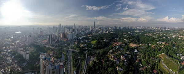 말레이시아의 콸라룸푸르 2022 쿠알라룸푸르 도시의 서식지 — 스톡 사진