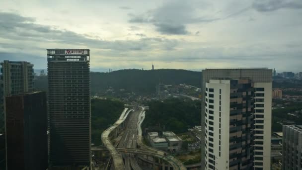 Kuala Lumpur Malesia Maggio 2022 Timelapse Filmato Dash Highway Damansara — Video Stock