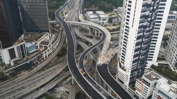 Kuala Lumpur Malaysia May 2022 Timelapse Footage Dash Highway Damansara — Stock Video