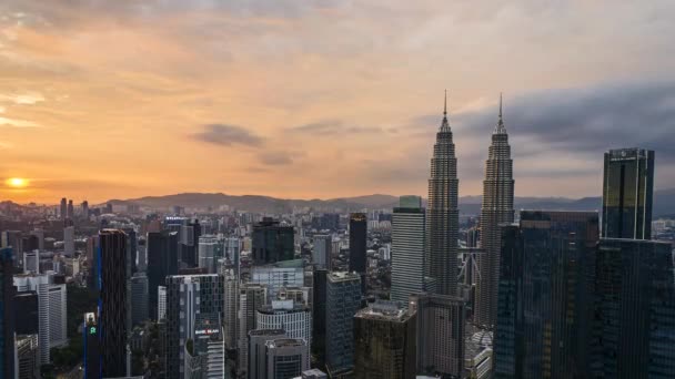 Kuala Lumpur Malaysia Juni 2022 Uhd Beelden Van Het Stadsgezicht — Stockvideo