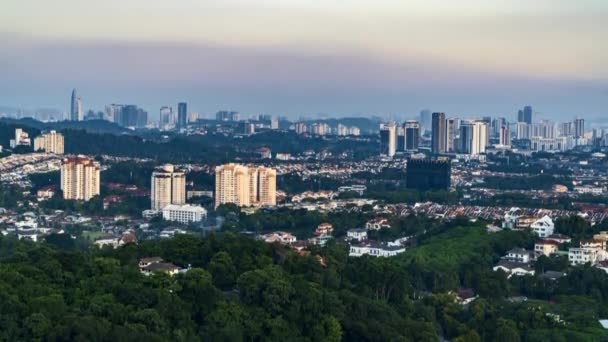 Kuala Lumpur Malaysia Jun 2022 Timelapse Uhd Footage Cityscape Kuala — Vídeo de stock