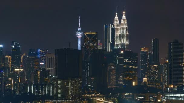 Kuala Lumpur Malaysia July 2022 Timelapse Uhd Footage Cityscape Kuala — Video