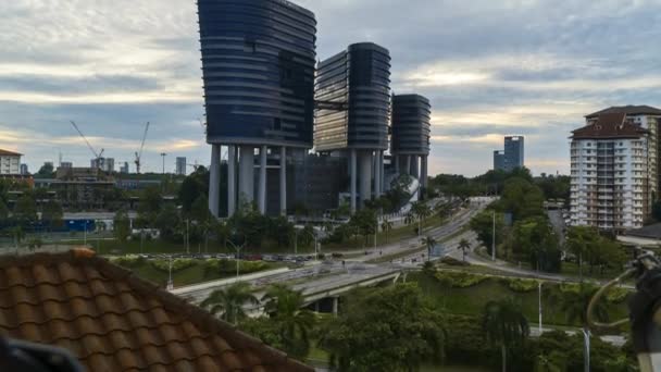 Putrajaya Malaysia Sept 2022 Timelapse Footage Malaysian Corruption Commission Macc — Stock Video