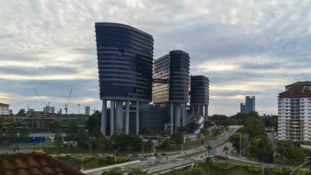 Putrajaya Malaysia Setembro 2022 Timelapse Footage Malaysian Corruption Commission Macc — Vídeo de Stock