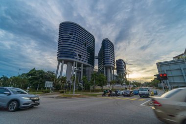 PUTRAJAYA, MALAYSIA - 18 Eylül 2022: Putrajaya 'daki Malezya Yolsuzlukla Mücadele Komisyonu (MACC) karargahı