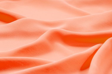 Turuncu ipek doku