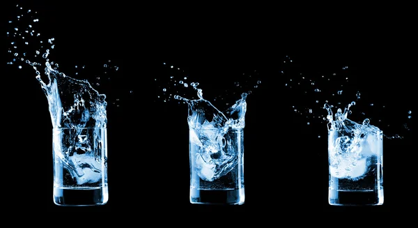 Water in glasses — Stock Photo, Image