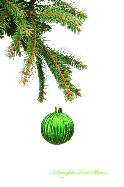 Tall grenar och? hristmas ornament — Stockfoto