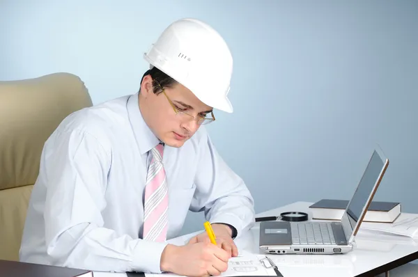 An engineer at work — Stock Photo, Image