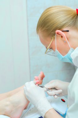 süreç içinde pedikür