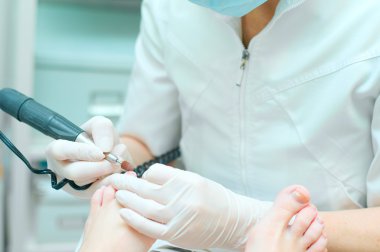 süreç içinde pedikür