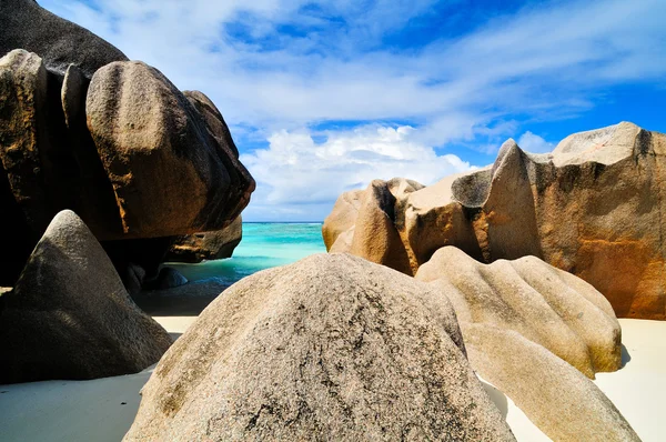 Seelandschaft. die seychellen — Stockfoto