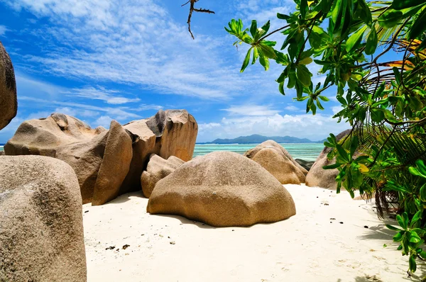 Seascape.Seychelles island — Stock Photo, Image