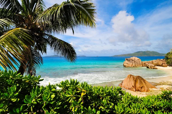 Seascape.Seychelles ostrov — Stock fotografie