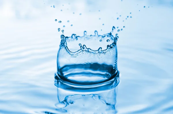 Water splash background — Stock Photo, Image