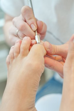 Process.Shallow derinlik-in tarla pedikür