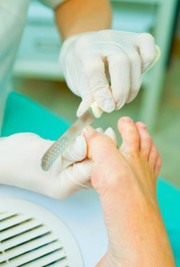 süreç içinde pedikür