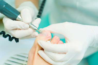 süreç içinde pedikür