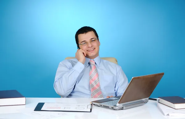 Engenheiro no trabalho — Fotografia de Stock