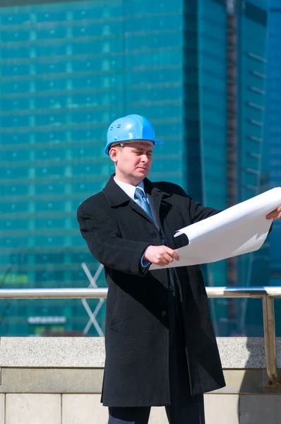 Ingegnere al lavoro — Foto Stock