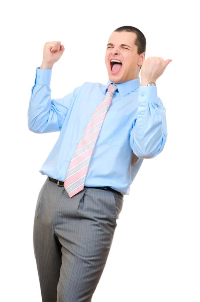 Happy businessman — Stock Photo, Image