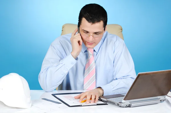 Engineer at work — Stock Photo, Image