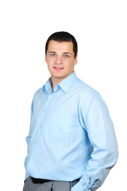 Kendine güvenen işadamı