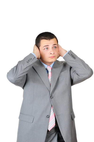 Stressed businessman — Stock Photo, Image