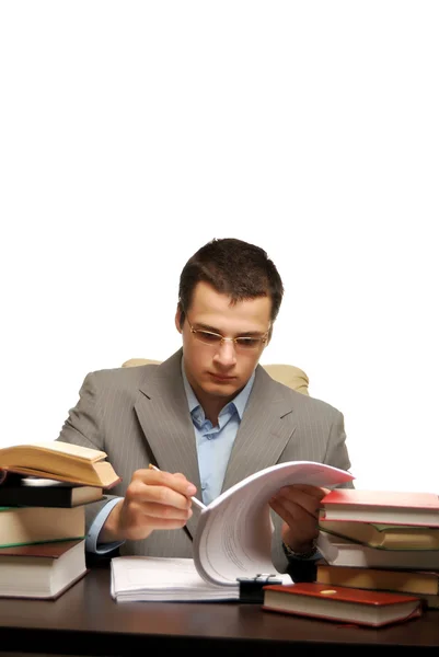 Joven hombre de negocios — Foto de Stock