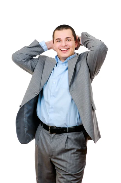 Happy businessman — Stock Photo, Image