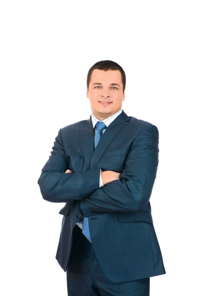 Portrait of happy smiling business man — Stock Photo, Image