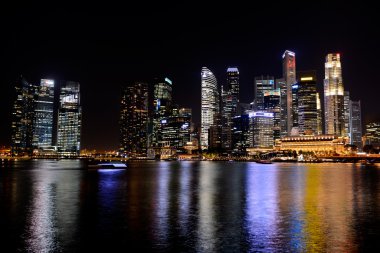 Singapur, gece
