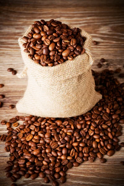 The sack of coffee beans — Stock Photo, Image