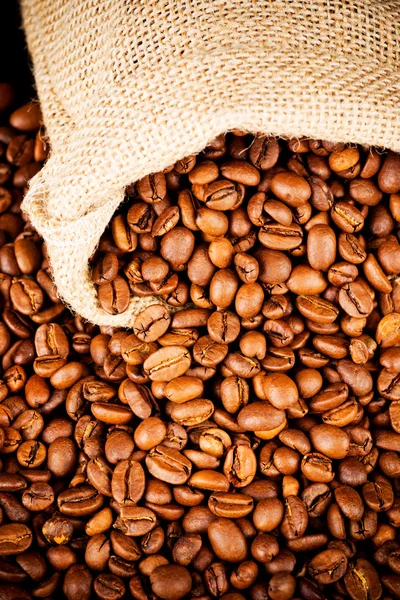 The sack of coffee beans — Stock Photo, Image