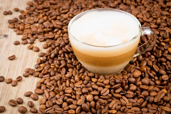 Cup of coffee latte — Stock Photo, Image