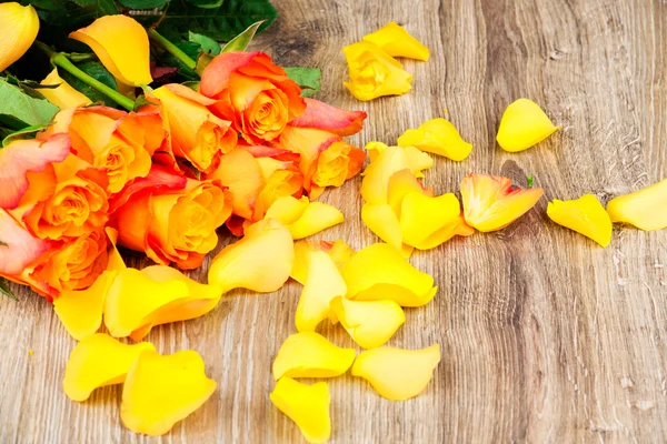 Φόντο πορτοκαλί τριαντάφυλλα — Φωτογραφία Αρχείου