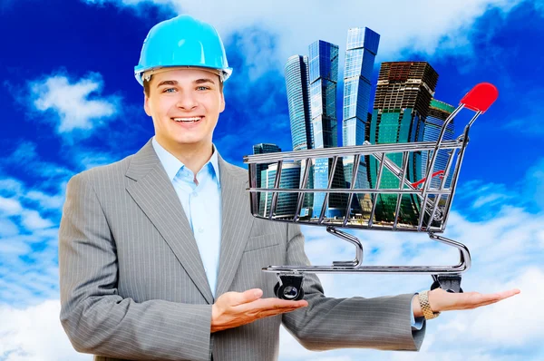 Engenheiro de construção — Fotografia de Stock