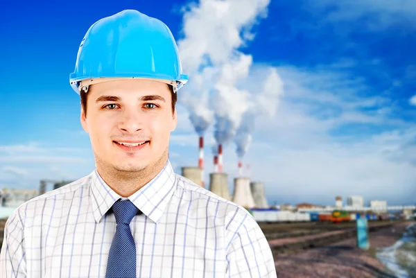 Smiling engineer — Stock Photo, Image