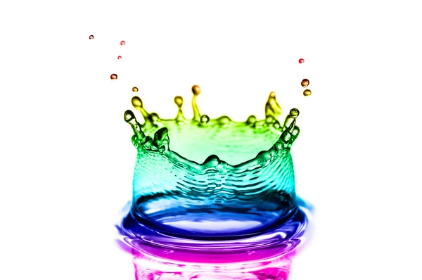 Multicolor splash — Stockfoto