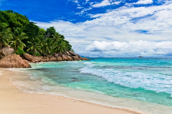 Strand der Seychellen — Stockfoto