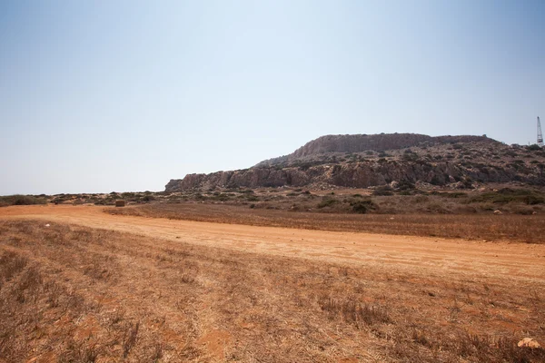 Cyprus veld landschap — Stockfoto