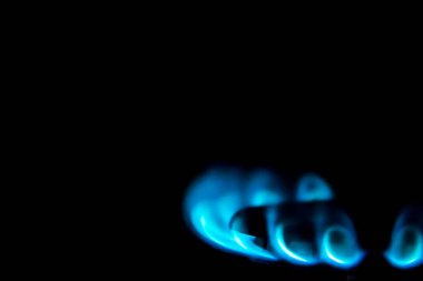 Mutfakta gaz ocağı var. Doğal gaz. Rus gazı. 