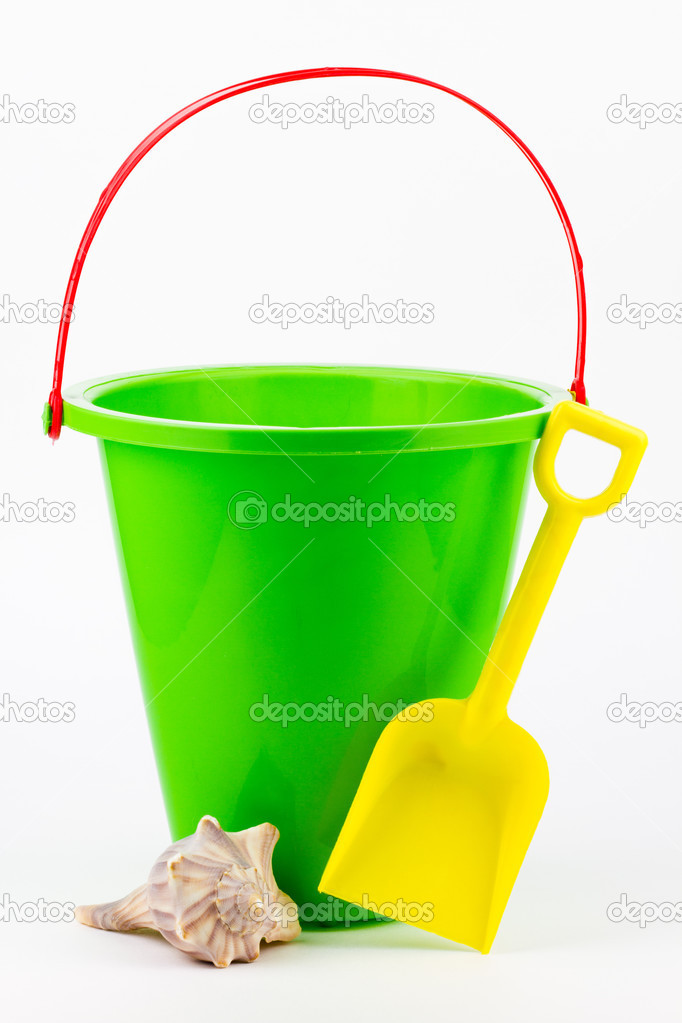 sand bucket and shovel
